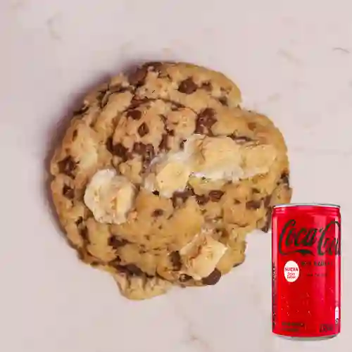 Cookie smores+coca cola sin azúcar 235ml