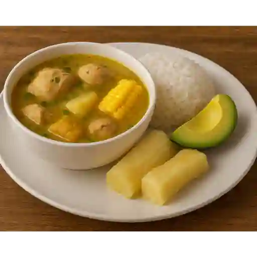 Sancocho de gallina