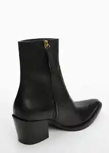 Botines Coa Negro Talla 38 Mujer Mango