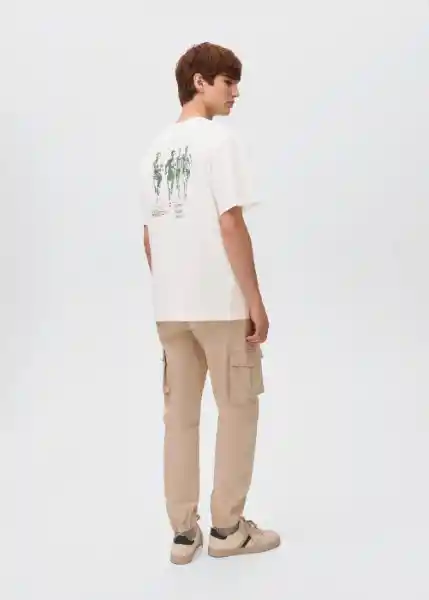 Camiseta Forward Offwhite Talla 22 Teen Niños Mango