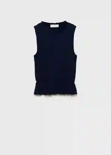 Top Val Navy Talla 14 Niñas Mango