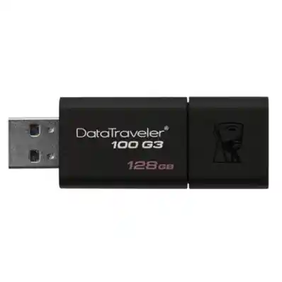 Kingston Memoria Usb 128 Gb 3.0 G3 Negra Dt100