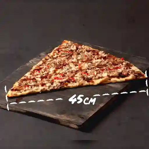 Pizza pollo teriyaki 4 porciones