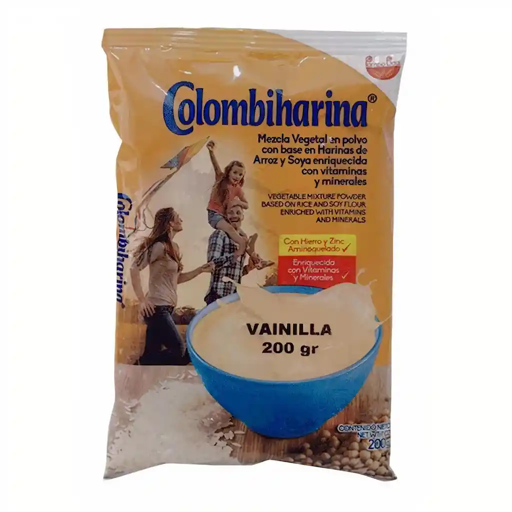 Colombiharina Mezcla de Harinas Sabor a Vainilla