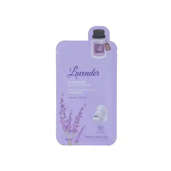 Mascarilla Hidratante Facial Lavanda Miniso