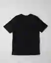Camiseta Hombre Negro Talla L 102G021 Rifle