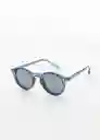 Gafas Justin Navy Talla 99 Hombre Mango