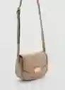 Bolso I Lyrata Taupe Mujer Mango