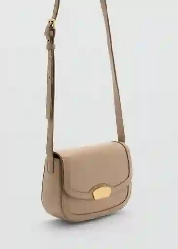 Bolso I Lyrata Taupe Mujer Mango