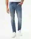 Jean Skinny Fit-Rider Medio Azul Frances Medio 36/32 Chevignon
