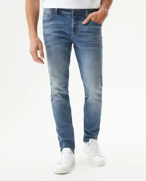 Jean Skinny Fit-Rider Medio Azul Frances Medio 36/32 Chevignon