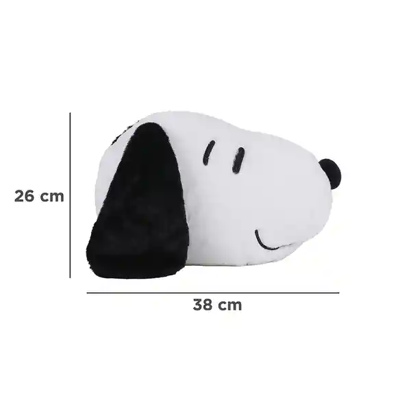 Cojín Con Forma de Cabeza Snoopy Serie Snoopy 16 in Miniso