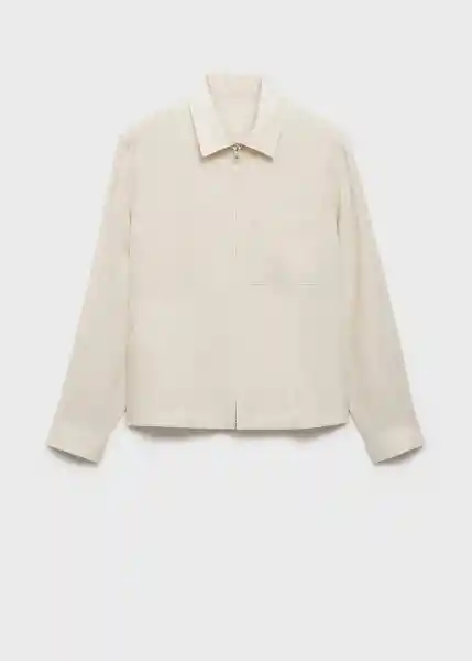Chaqueta Scott Marfil Talla S Hombre Mango
