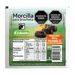 Morcilla Colanta Brocheta