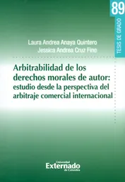 Arbitrabilidad de Los Derechos Morales de Autor