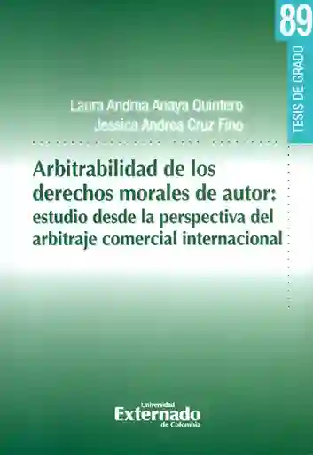 Arbitrabilidad de Los Derechos Morales de Autor
