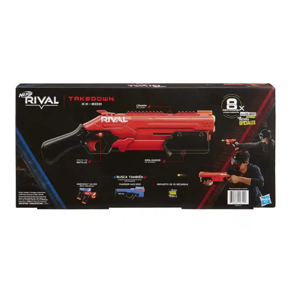 Nerf Lanzador Rival Takedown Xx-800