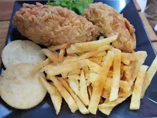 Combo Cuarto Pollo Broaster con Gaseosa