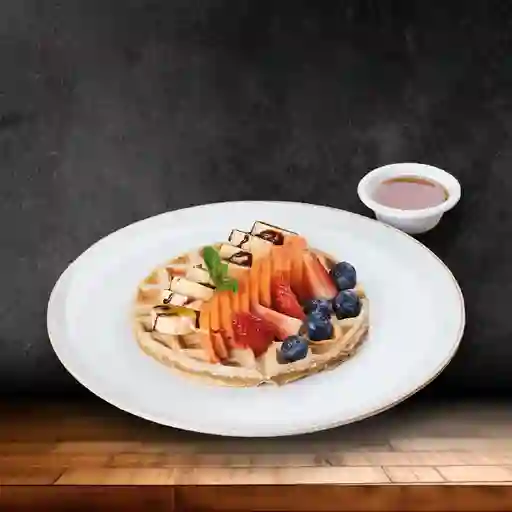 Waffle de la casa