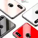 Xiaomi Estuche Protector Vidrio Templado Note 5 Pro Negro