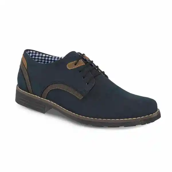 Croydon Zapatos Aris Para Hombre Azul Talla 38