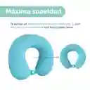 Almohada Viaje Cuello Espuma Viscoelástica Verde Miniso