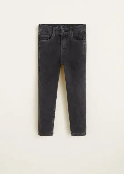 Jean Dudes Tejano Gris Oscuro Talla 11 Niño Mango