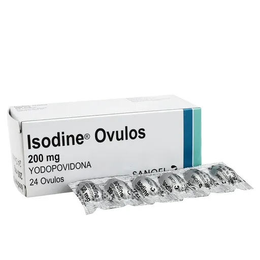 Isodine Óvulos (200 mg)