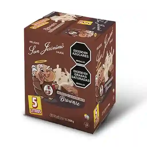 San Jerónimo Helado Brownie