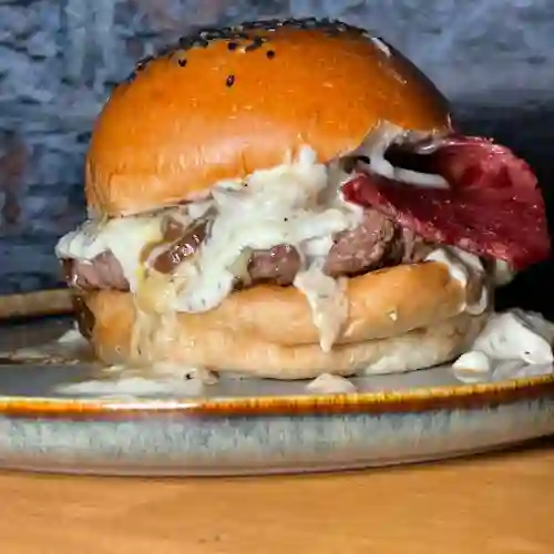 Combo Hamburguesa Champiburger