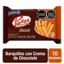 Piazza Barquillo Relleno con Crema de Chocolate