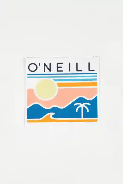 ONeill Sticker Cuadrado Heater Blanco Talla Única