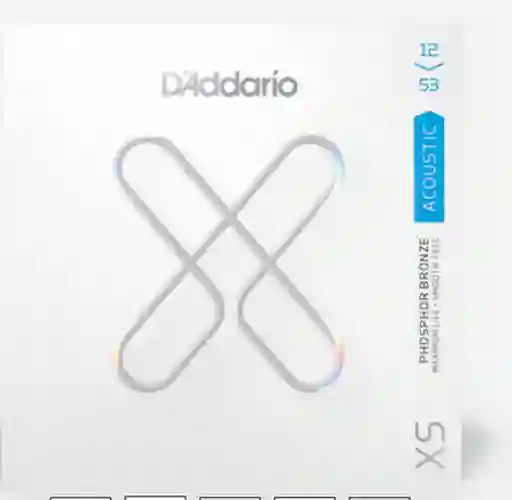 D'Addario Encordado Guitarra Acústica Xsapb1253C Ligth Xs