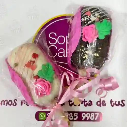 Paleta de Trufa de Chocolate