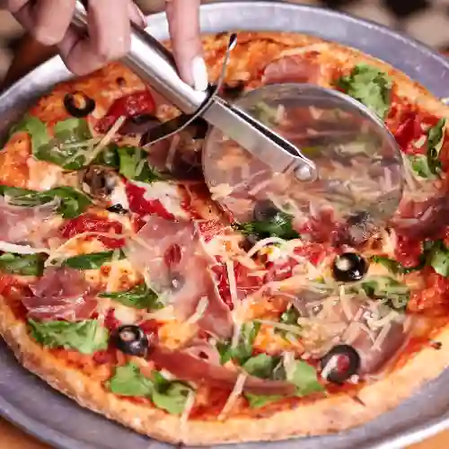 Pizza ibérica personal (21 cm)