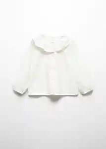 Blusa Whity Blanco Talla 66 Niña Mango