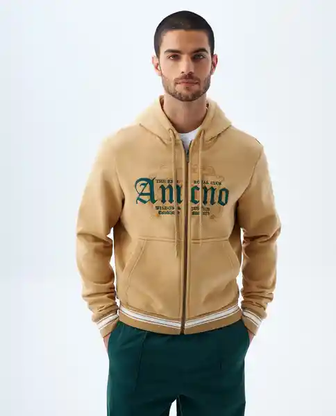 Buzo Hombre Café Talla M 889f002 Americanino