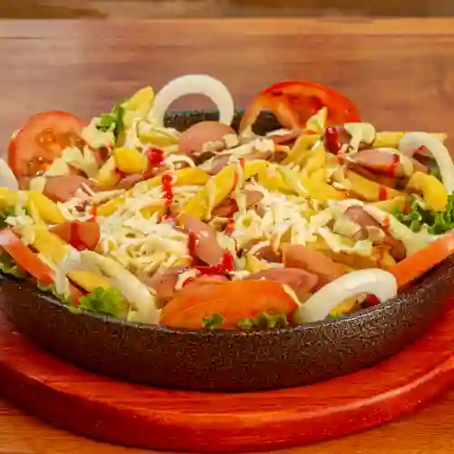 Salchipapa