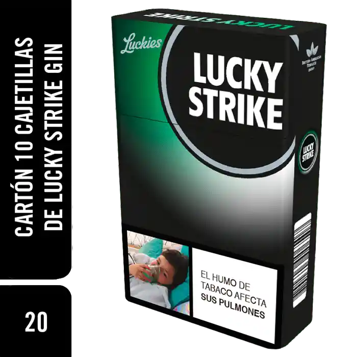 Lucky Strike Cigarrillos Capsulas Sandia y Mentol