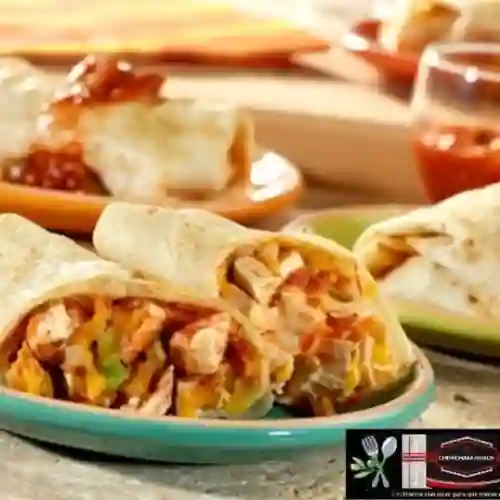 Chimichanga de Pollo Bbq