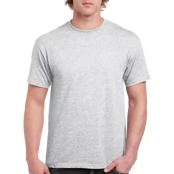 Gildan Camiseta Adulto Gris Ceniza Talla XL