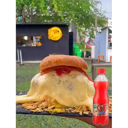 Combo Hamburguesa Clásica + Hit Tropical 500 ml