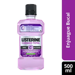 Listerine Cuidado Total Zero Enjuague Bucal 