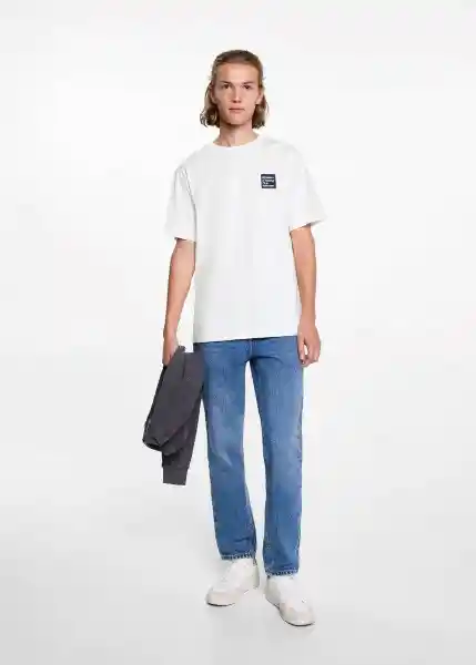 Camiseta Athlete Off White Talla 21 Teen Niños Mango