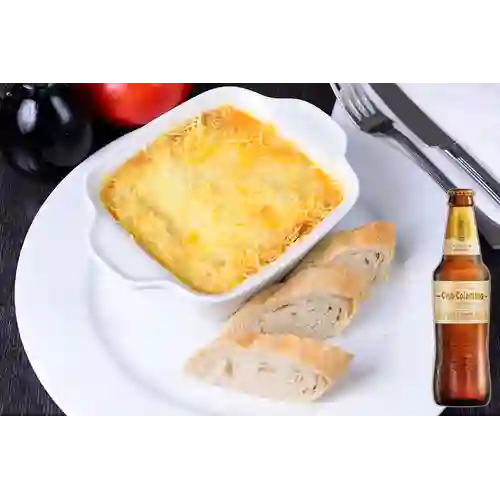 Combo Lasagna de la Nonna + Club Colombia Dorada