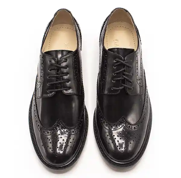 Gal vs Buck Calzado Mere Brogue Negro