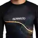 Camiseta Manga Larga Sunshine Wave Sprint Hombre Talla M Speedo