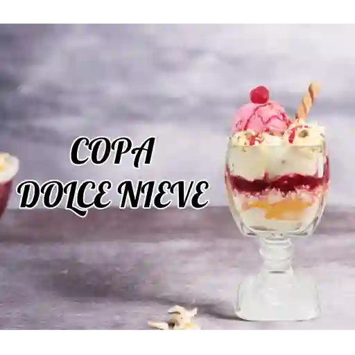 Copa dolce nieve