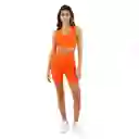 Short Biker Serena Naranja Talla Xs