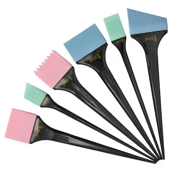 STAR Brocha Para Tinte De Goma Colores Surtidos Ref. 997